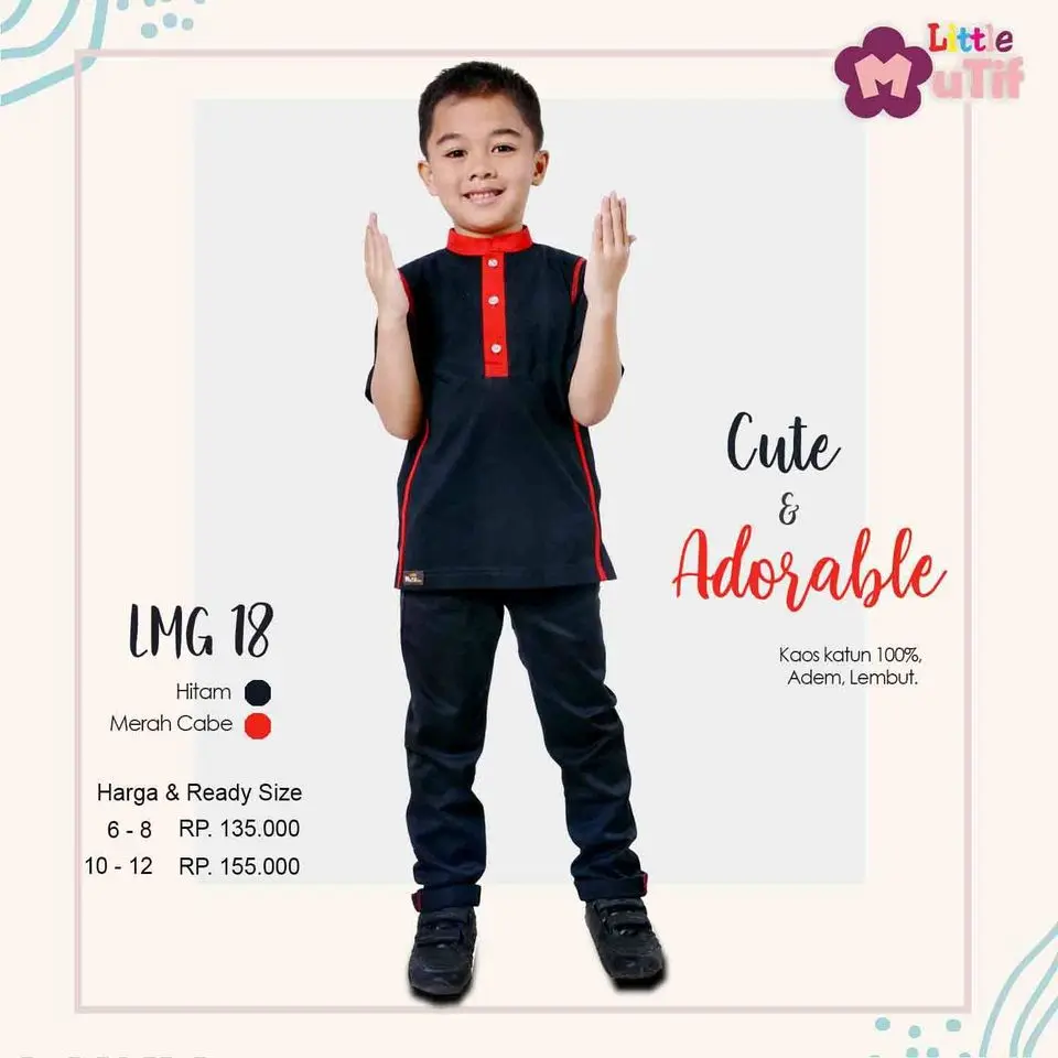 LMB 18 Hitam - Merah Cabe