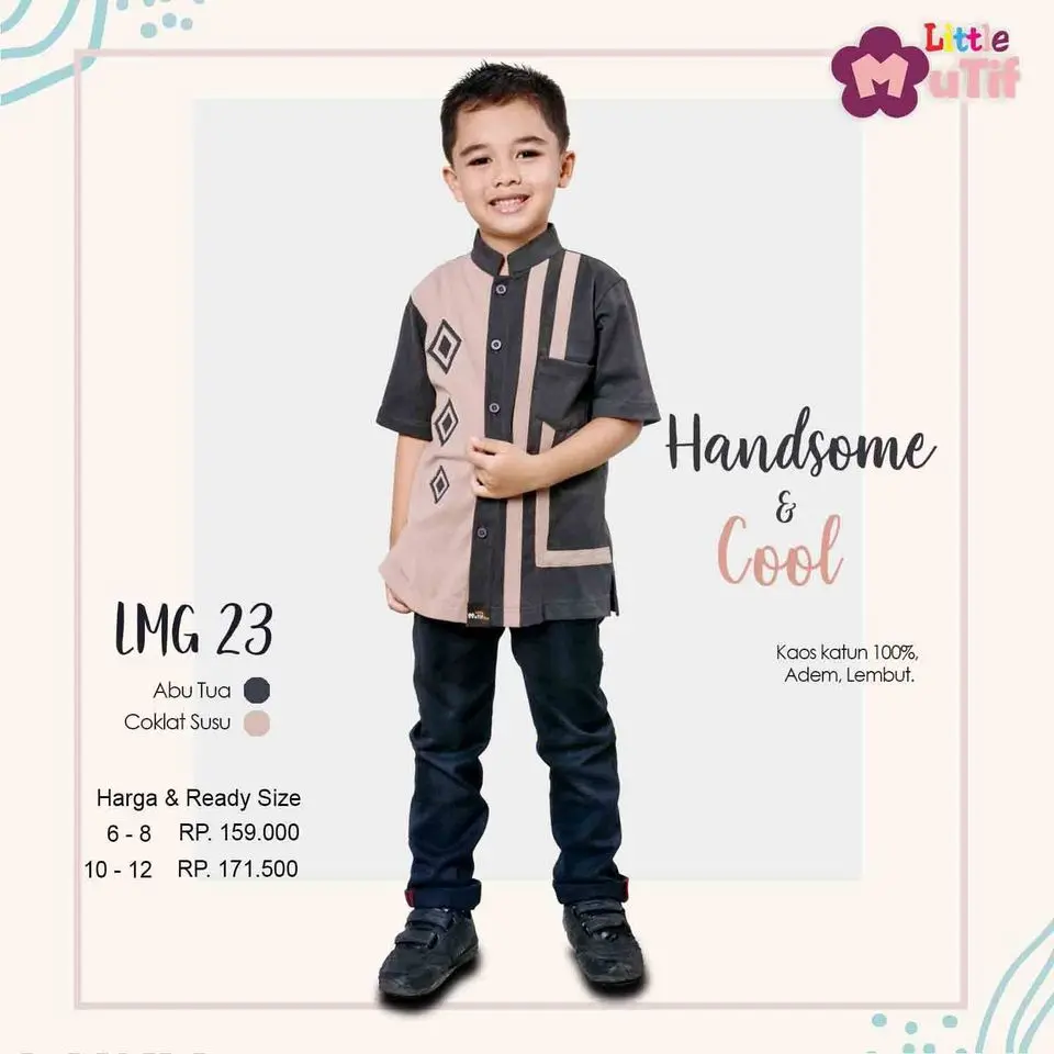 LMB 23 Abu Tua - Coklat Susu