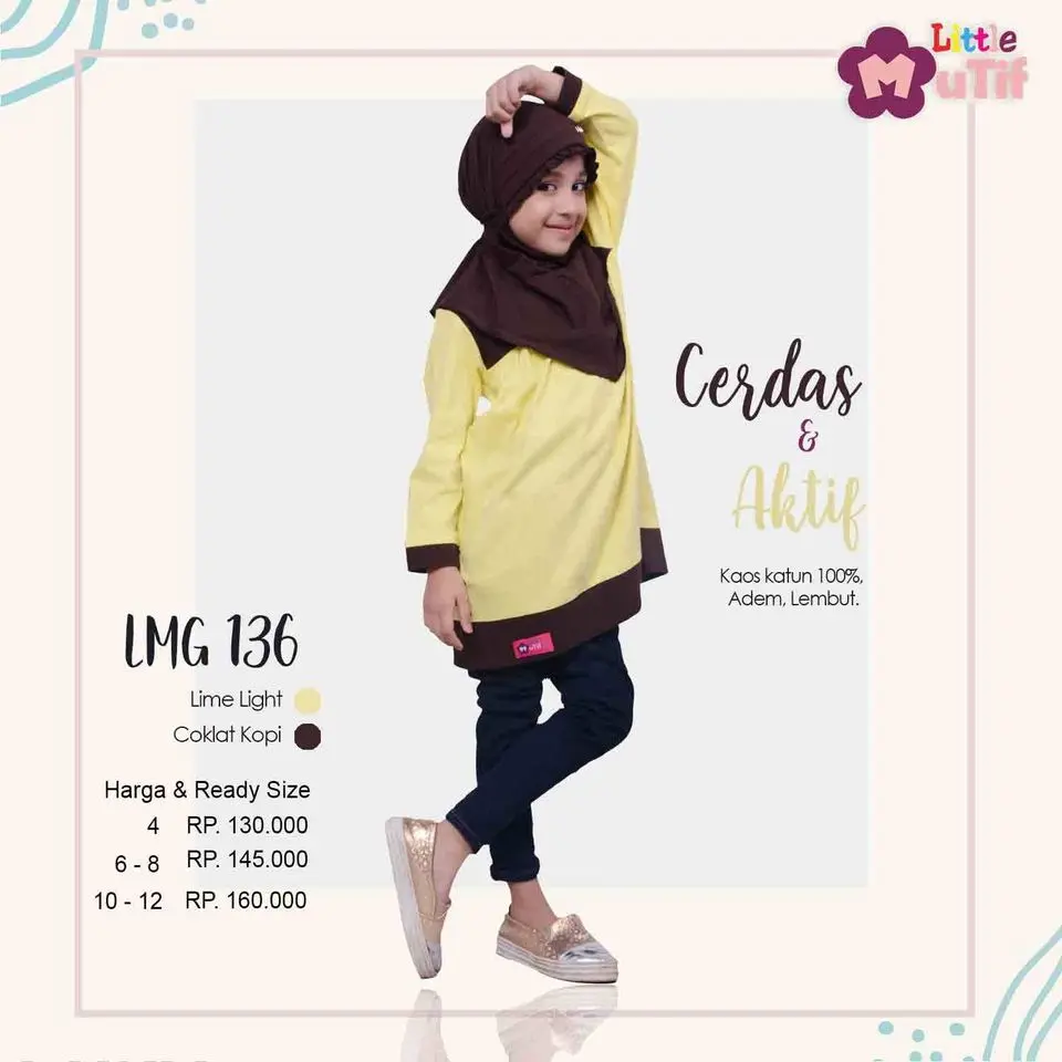 LMG 136 Lime Light - Coklat Kopi (8)