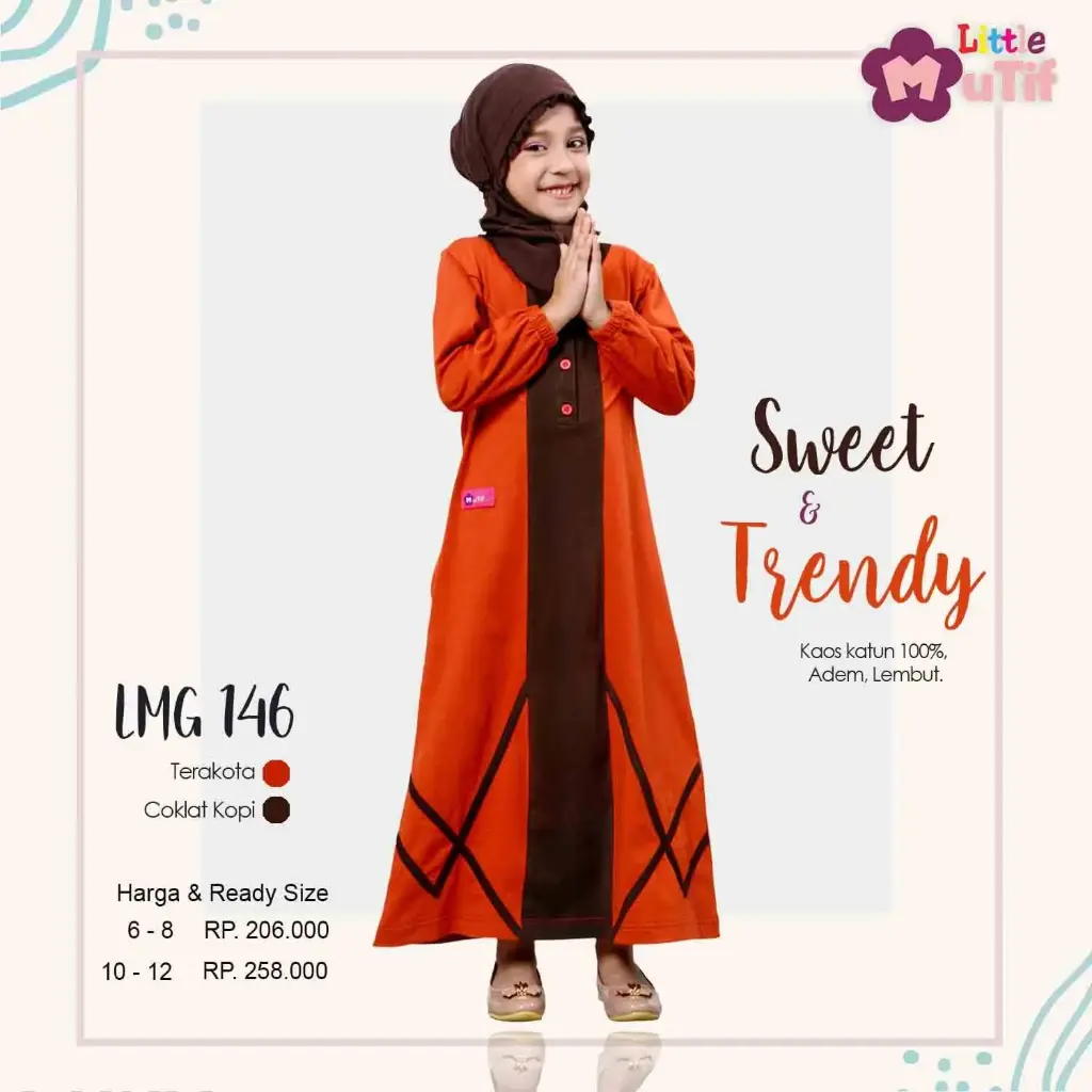 LMG 146 Terakota - Coklat Kopi