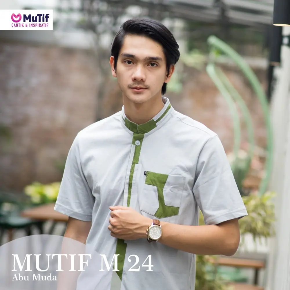 Koko MM 24 Abu Muda - Hijau Lumut (S)