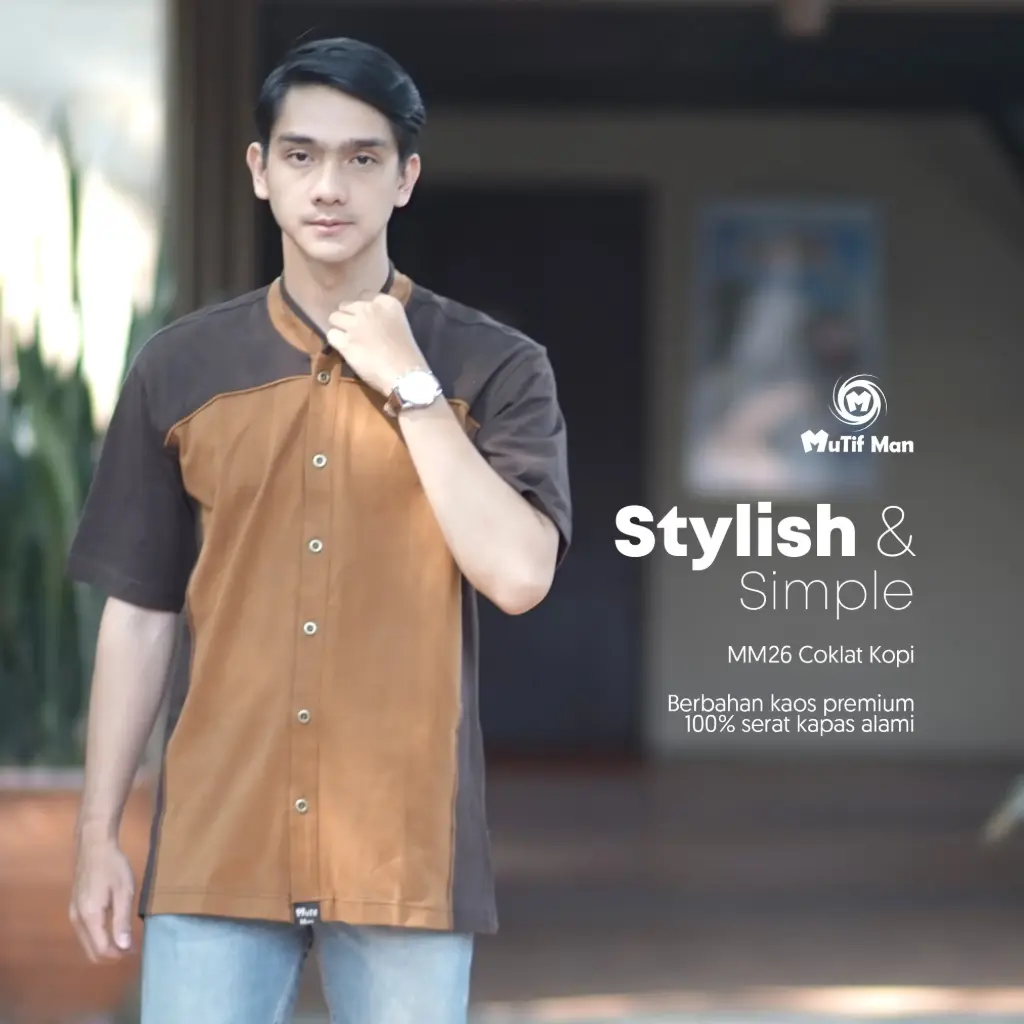 Koko MM 26 Coklat Kopi - Coklat Pramuka (S)