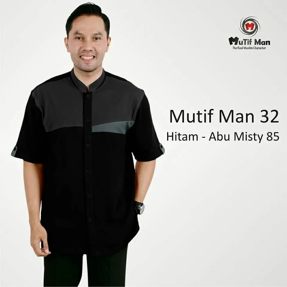 Koko MM 32 Hitam - Abu Misty 85