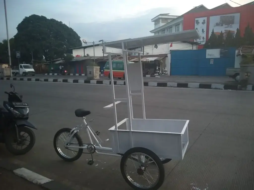Becak Gowes untuk Jualan
