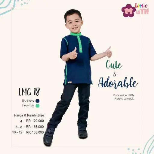 LMB 18 Biru Navy - Hijau Fuji