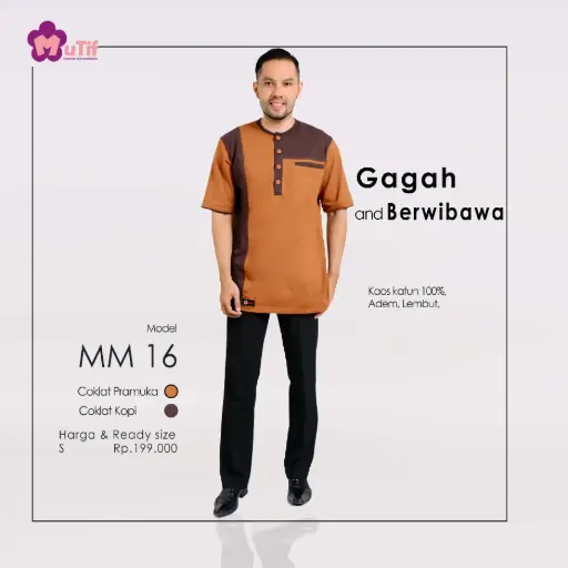 Koko MM 16 Coklat Pramuka - Coklat Kopi